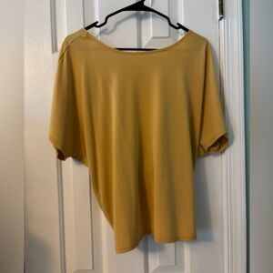 Lulus Be My Muse Women's Mustard Top